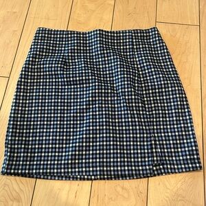 Plaid Mini Skirt